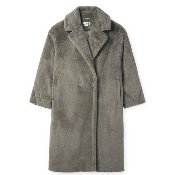 LNC Noize Estelle Faux Fur Coat - Picture 1 of 11